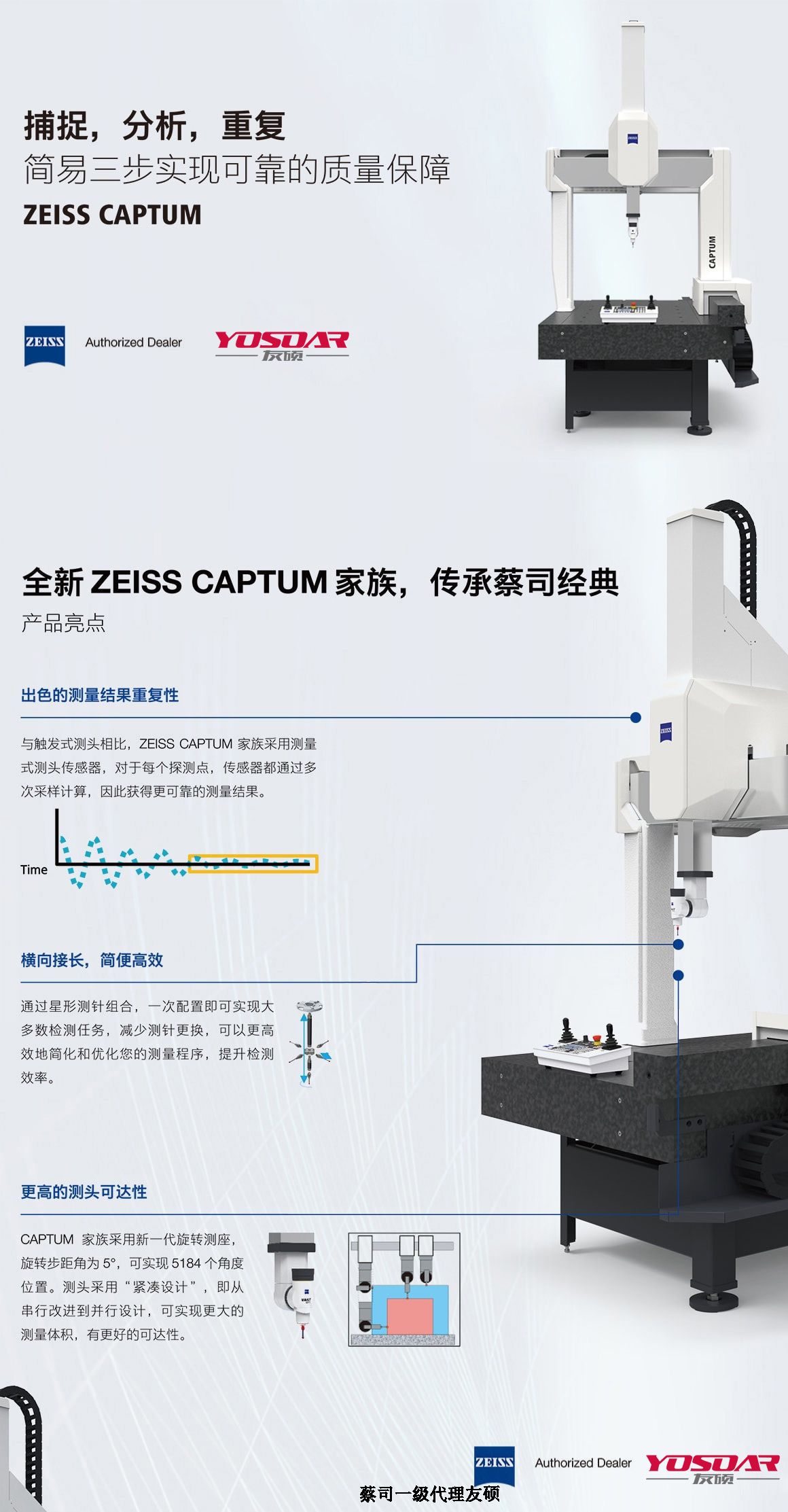 徐州蔡司徐州三坐标CAPTUM